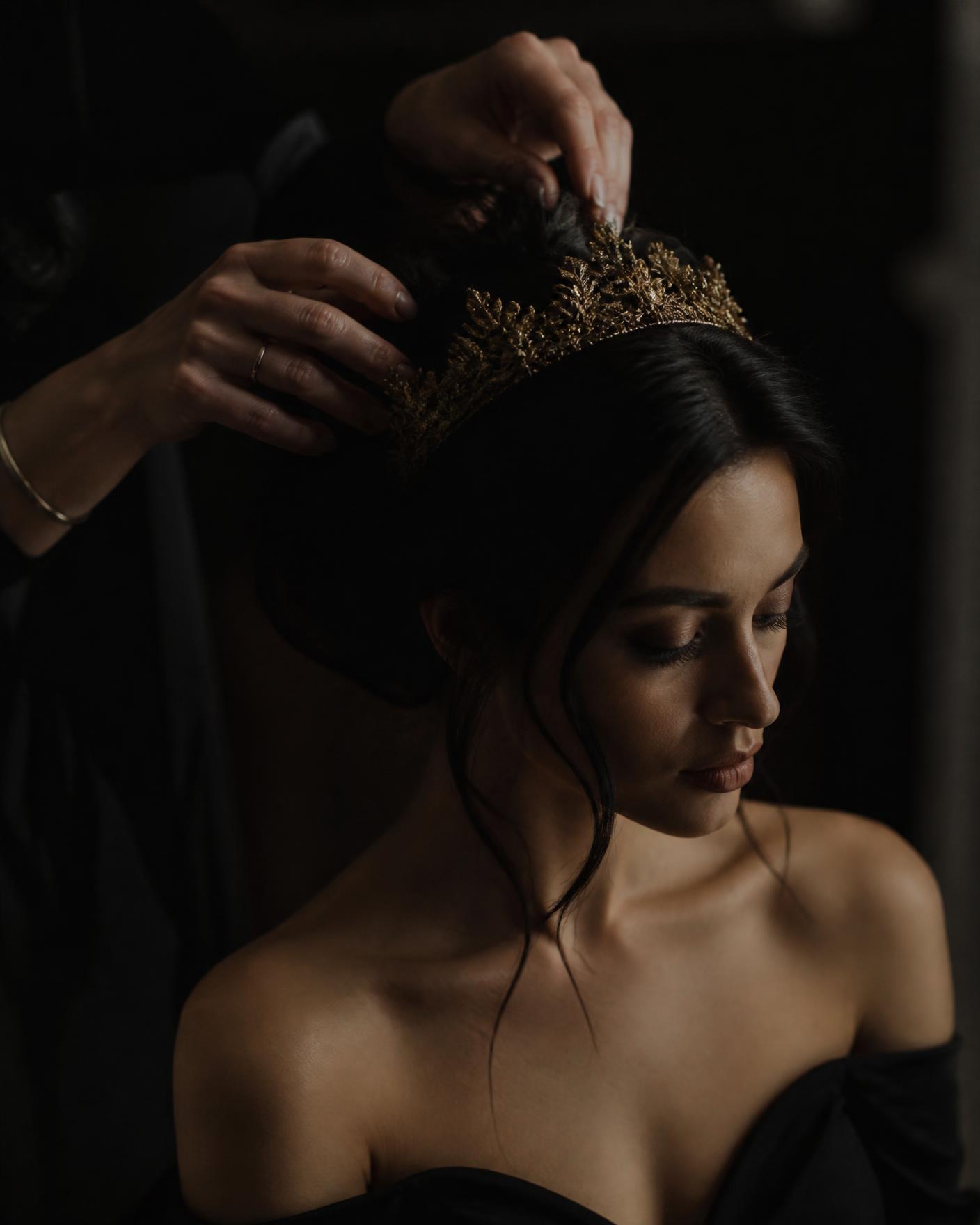 A quiet, private crown fitting at The House of Hair